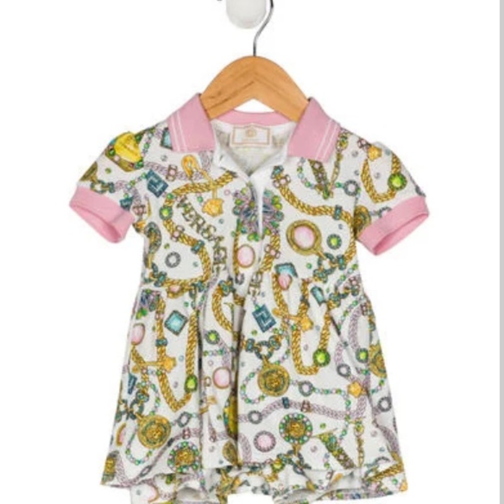 Authentic Versace Dress 3-6 Mths